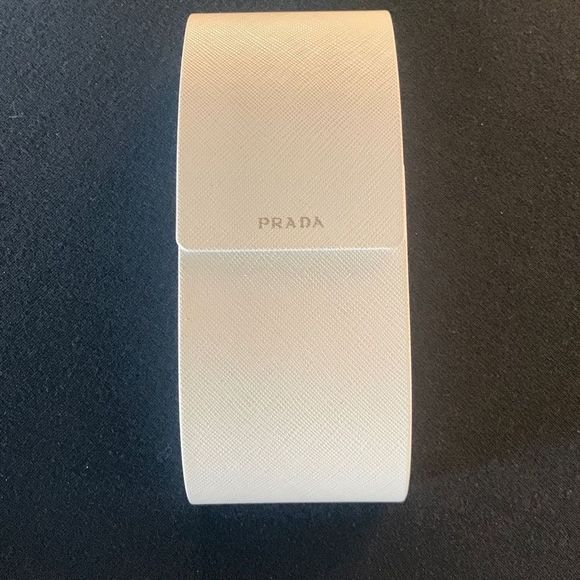 Prada Accessories Pradawhite Sunglass Case Poshmark
